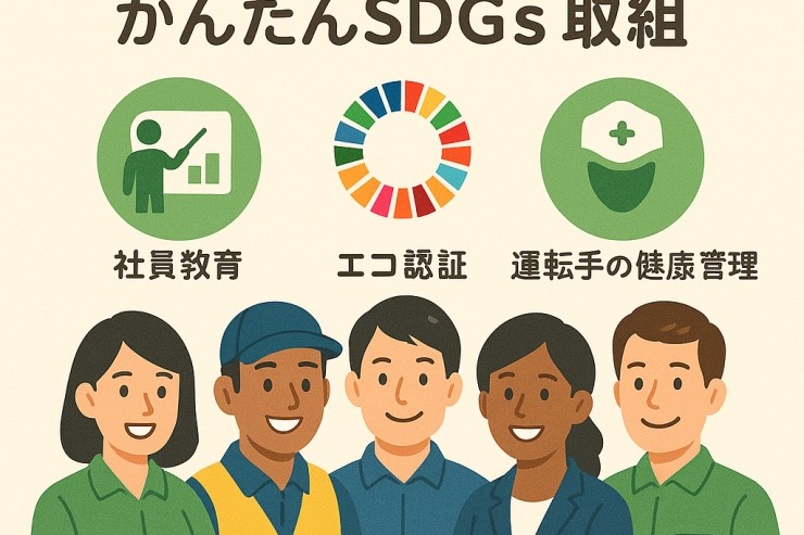 運送業もSDGsに貢献できる──「働きやすい職場認証制度」から始める現実的な第一歩