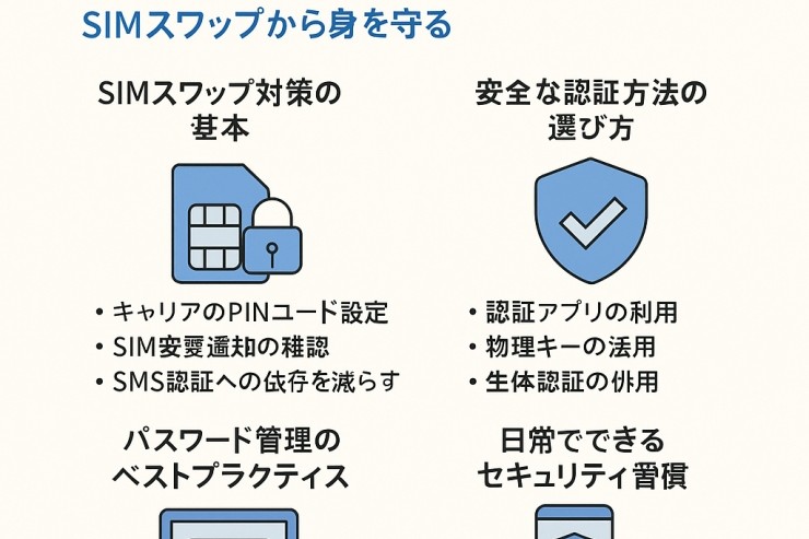 個人でできる最新サイバーセキュリティ対策 ― SIMスワップから身を守る